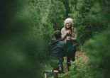 proposal in the forest
